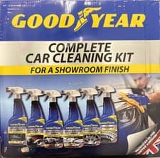 UNBOXED - GoodYear Complete Car Cleaning Kit Interior Exterior Tyres Wheel