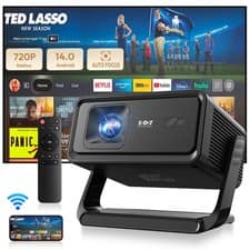 XGODY Projector 4K Smart Android 14.0 TV WiFi Bluetooth Home Theater HDMI USB
