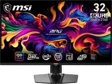MSI MPG 321URX QD-OLED 31.5" 4K UHD 240Hz Gaming Monitor HDMI 2.1 USB-C HDR