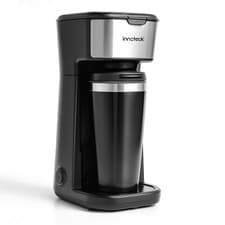 Innoteck Coffee Machine 450W Single Serve with 400ml Travel Mug Fast Brew