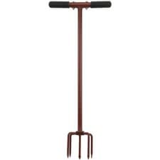 32" Garden Cultivator Tiller Long Handled Manual Hand Weeding Digging Tool UK