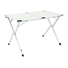 HI-GEAR Elite Double Foldable Lightweight Camping Table, Garden Furniture