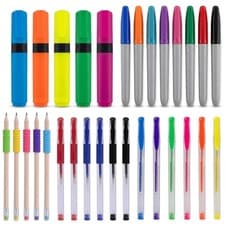 Complete School & Office Stationery Set (30 Pack)