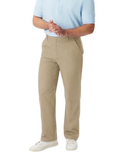 French Toast Boys' Pants, Khaki Beige, 16 Years