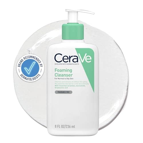 CeraVe Foaming Cleanser with Niacinamide for Normal to Oily Skin, 236ml