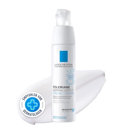 La Roche-Posay Toleriane Dermallergo Fluid, 48H Face Moisturiser, 40ml