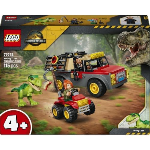 LEGO Jurassic World Young T. rex Transport Truck 77978