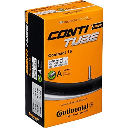 Continental Men's Compact 16 Inner Tube, Other, 32/47-305/349